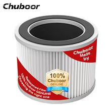 Chuboor Air Purifier for Home – H13 True HEPA Air Cleaner with PM2.5 Detection for Smoke, Dust, Pollen & Odor Removal