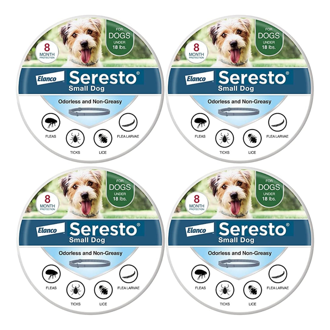Seresto Small Dog Flea &amp; Tick Collar – 8 Months of Vet-Recommended Protection