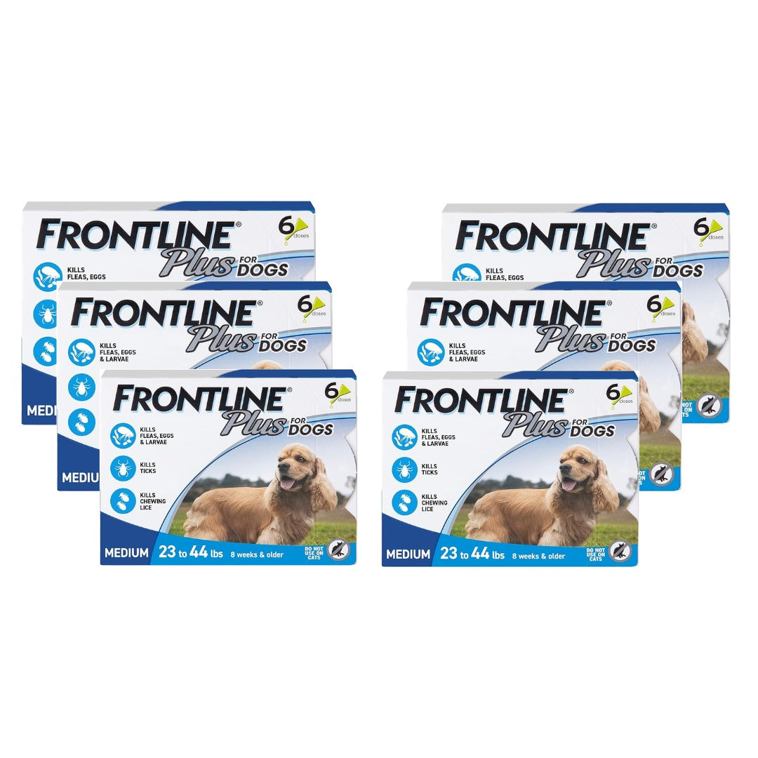 FRONTLINE_Plus_Flea_and_Tick_Treatment_for_Medium_Dogs_23_44_lbs_6_Doses
